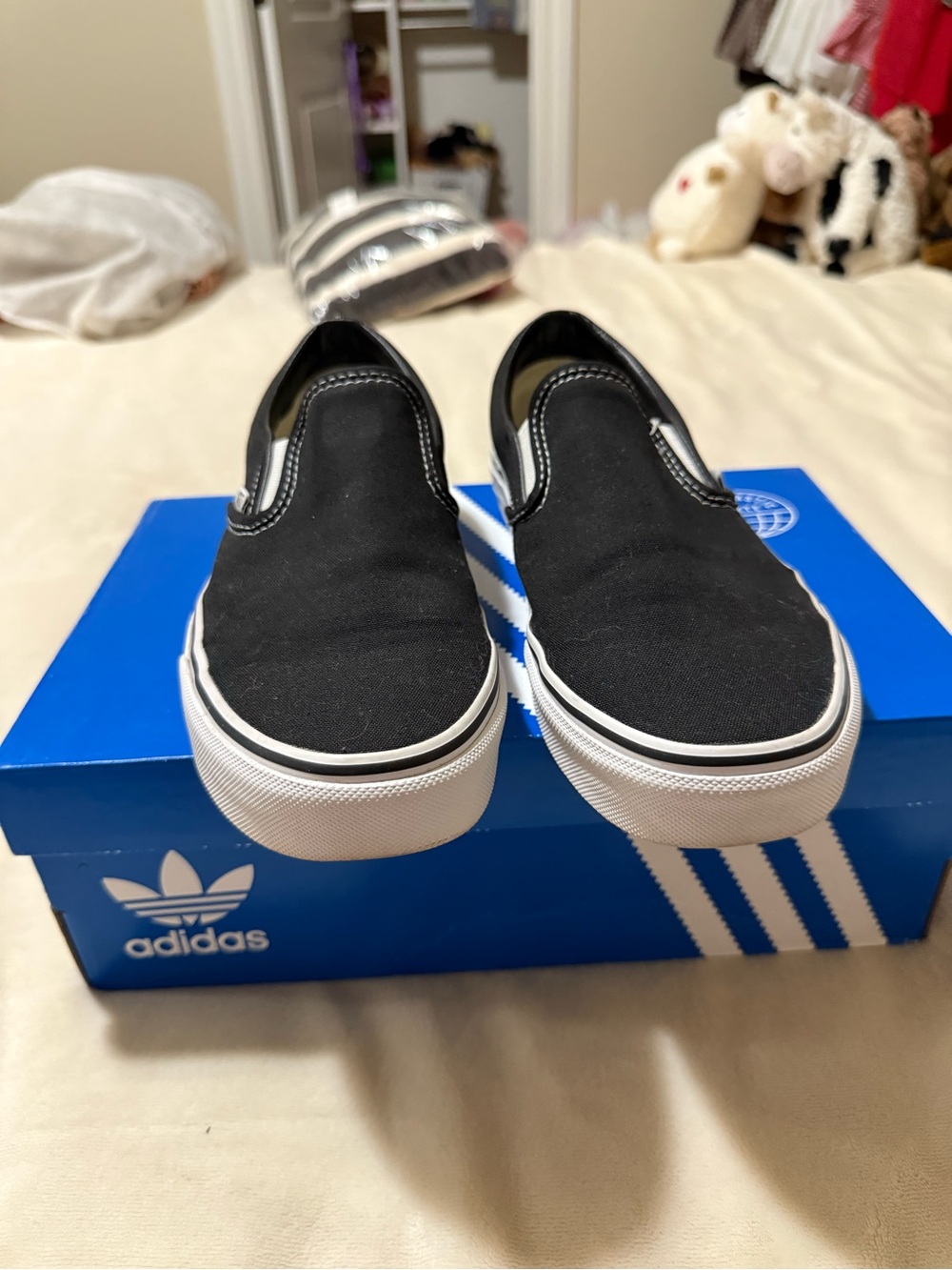 Vans Black Slip-On Shoes